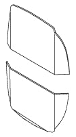 Lens Splash Shield - 2 per package